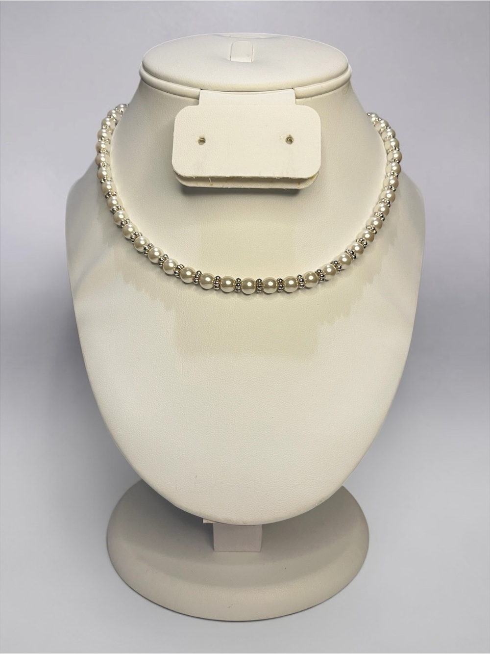 Napier Faux Pearl Adjustable Necklace